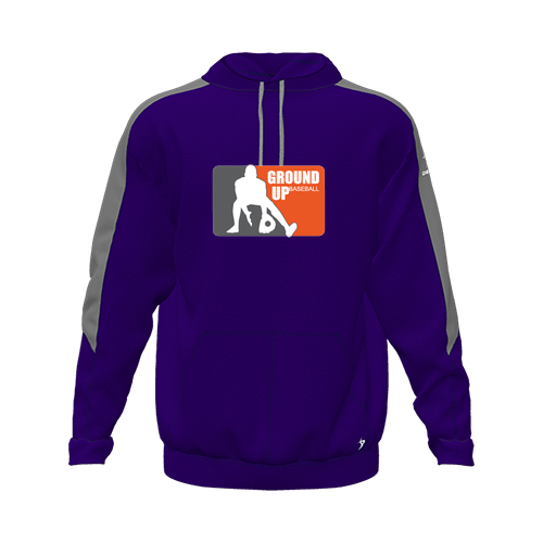[CUS-DFW-HOOD-FLC-LSL-PUR-YXS-LOGO2] Hoodie (Youth XS, Purple, Logo 2)