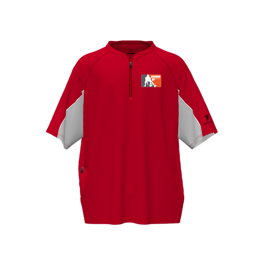 [CUS-DFW-WIND-PER-SSL-RED-YS-LOGO2] Wind Jacket (Youth S, Red, Logo 2)