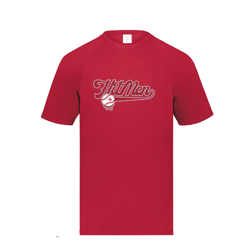 [2790.083.S-LOGO1] Men's Smooth Sport T-Shirt (Adult S, Red, Logo 1)