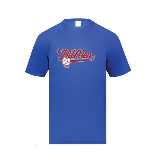 [2790.060.S-LOGO1] Men's Smooth Sport T-Shirt (Adult S, Royal, Logo 1)