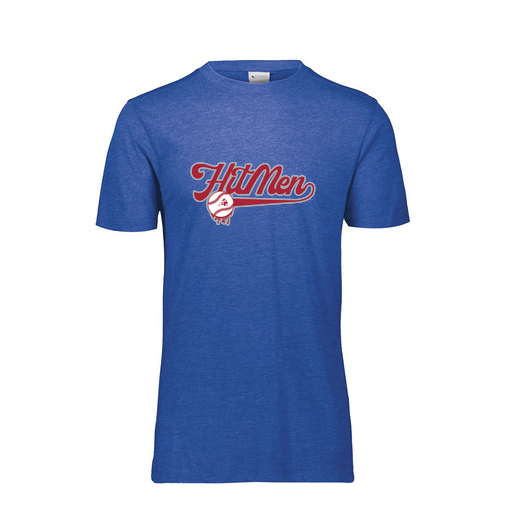 [FTSCUBNV-AS-LOGO1] Decker Men's Tri-Blend T-Shirt - Short Sleeve (Adult S, Navy, Logo 1)