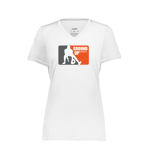 [6844.005.XS-LOGO2] Women's SoftTouch Short Sleeve (Female Adult XS, White, Logo 2)