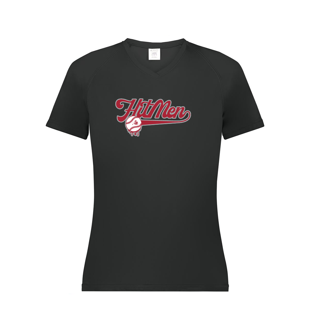 Ladies Smooth Sport V-Neck T-Shirt