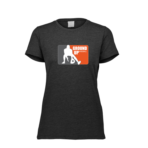 [FTSCUBBK-FAXS-LOGO2] Decker Women's Tri-Blend T-Shirt - Short Sleeve (Female Adult XS, Black, Logo 2)