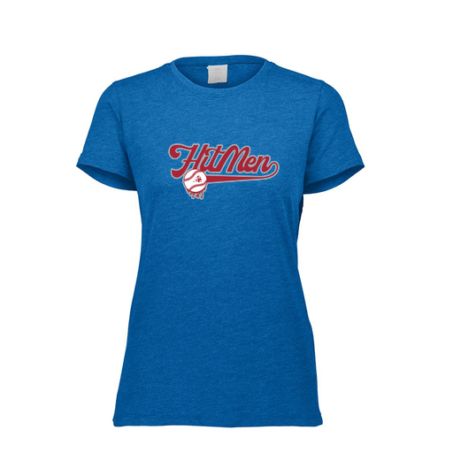 [FTSCUBRY-FAXS-LOGO1] Decker Women's Tri-Blend T-Shirt - Short Sleeve (Female Adult XS, Royal, Logo 1)