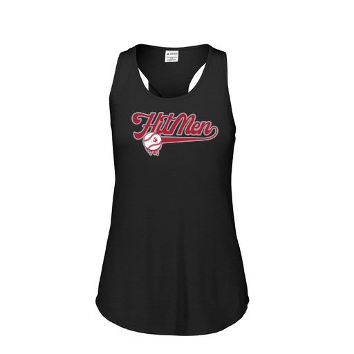 [3078.K94.S-LOGO1] Ladies Tri Blend Tank Top (Female Adult S, Black, Logo 1)