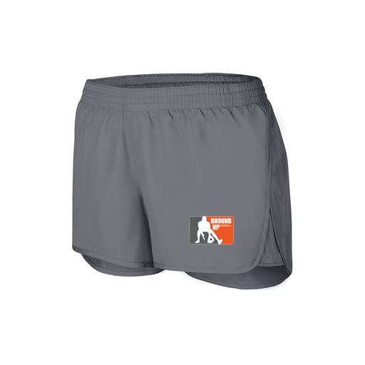 [2430.059.XS-LOGO2] Women's Performance Shorts (Female Adult XS, grey, Logo 2)