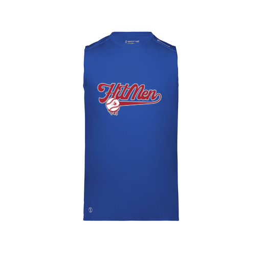 [222593.060.S-LOGO1] Men's CoolDry TankTop (Adult S, Royal, Logo 1)