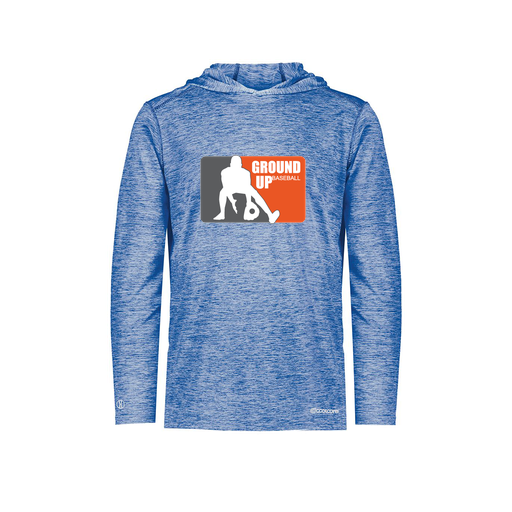 [FOLHCGRY-AS-LOGO2] Decker Men's Charge Hoodie (Adult S, Royal, Logo 2)