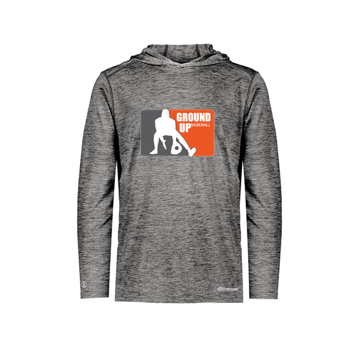 [FOLHCGBK-YS-LOGO2] Decker Youth Charge Hoodie (Youth S, Black, Logo 2)