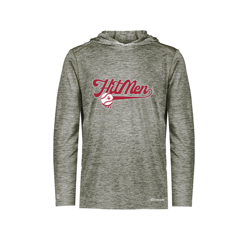 [FOLHCGGY-YS-LOGO1] Decker Youth Charge Hoodie (Youth S, Gray, Logo 1)