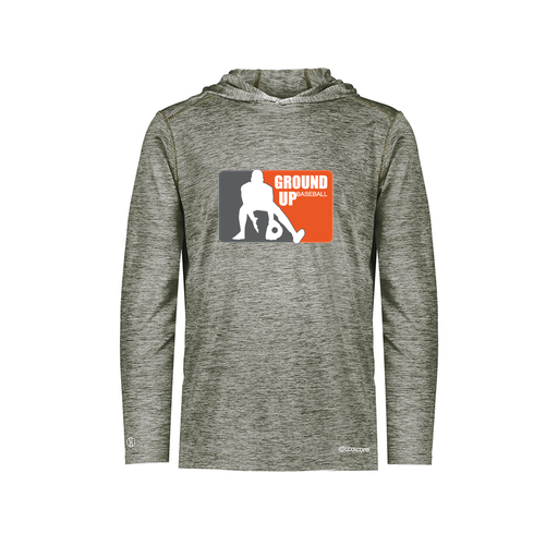 [FOLHCGGY-YS-LOGO2] Decker Youth Charge Hoodie (Youth S, Gray, Logo 2)