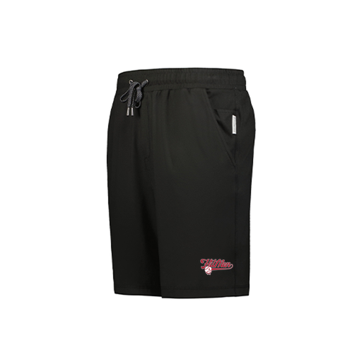 [223504.080.XS-LOGO1] Men's Ventura Soft Knit Shorts (Adult XS, Black, Logo 1)