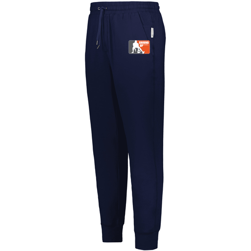 [222599.065.XS-LOGO2] Men's Ventura Soft Knit Joggers (Adult XS, Navy, Logo 2)