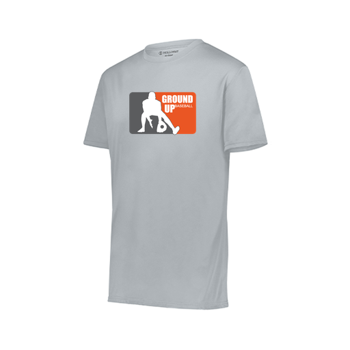 [222819.099.XXS-LOGO2] Youth Movement Dri Fit Shirt (Youth XXS, Silver, Logo 2)