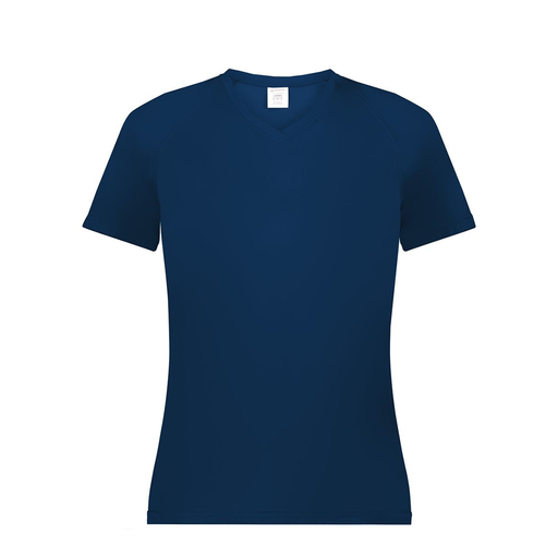 Ladies Smooth Sport V-Neck T-Shirt